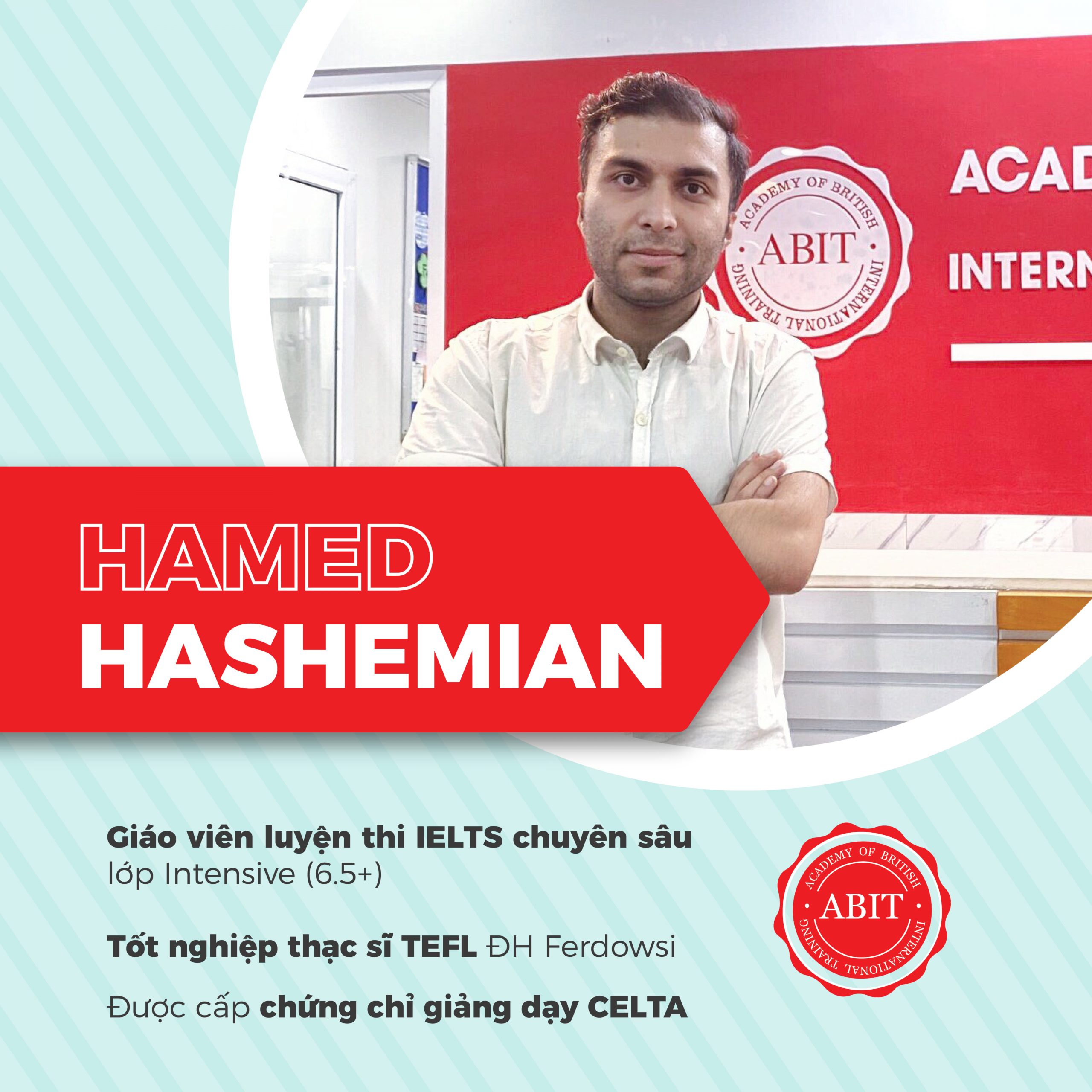 Giảng viên Hamed Hashemian